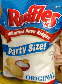 (image for) Ruffles Chips Orig Party Sz 13oz